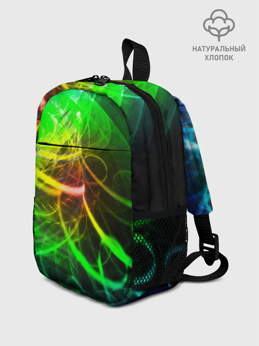 Рюкзак детский / ЗЕЛЕНЫЙ НЕОН
