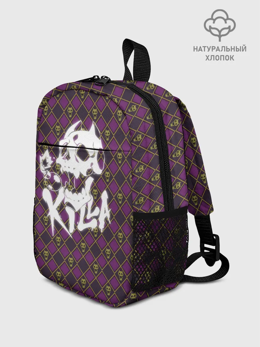 Рюкзак детский / KILLER QUEEN белая на узоре