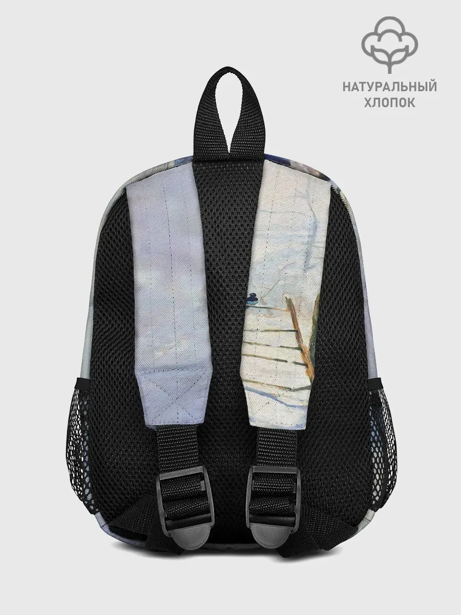 Рюкзак детский / ТАРДИС В СНЕГУ