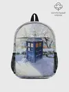 Рюкзак детский / ТАРДИС В СНЕГУ