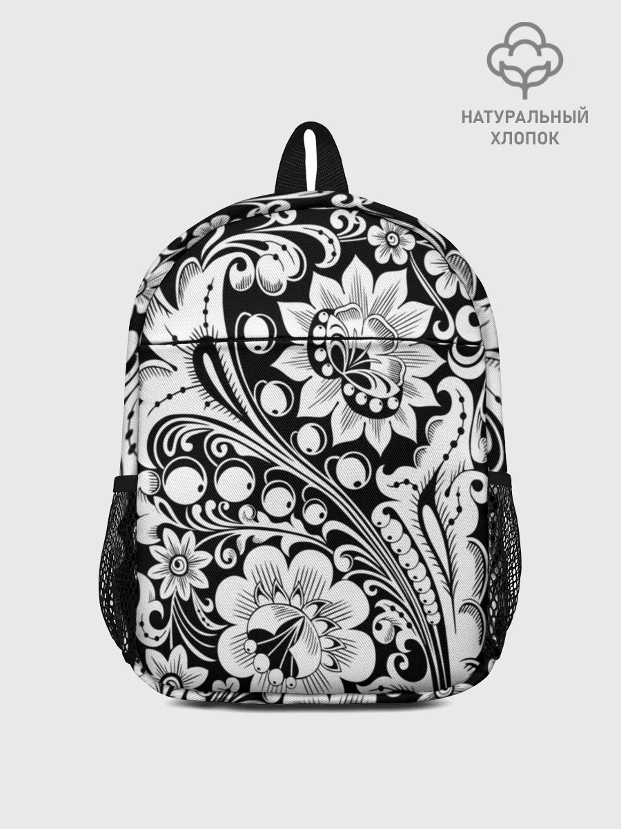 Рюкзак детский / Хохлома чб