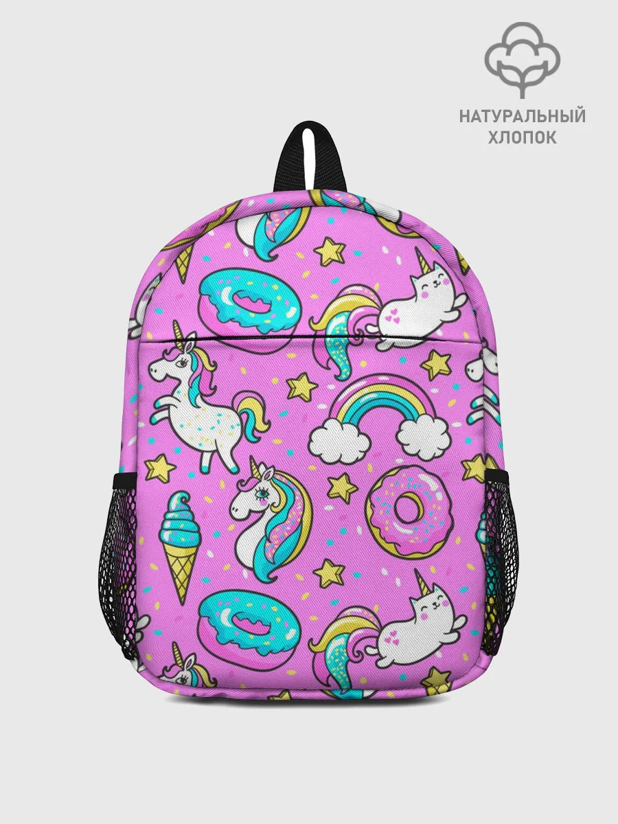 Рюкзак детский / Котики и Единороги
