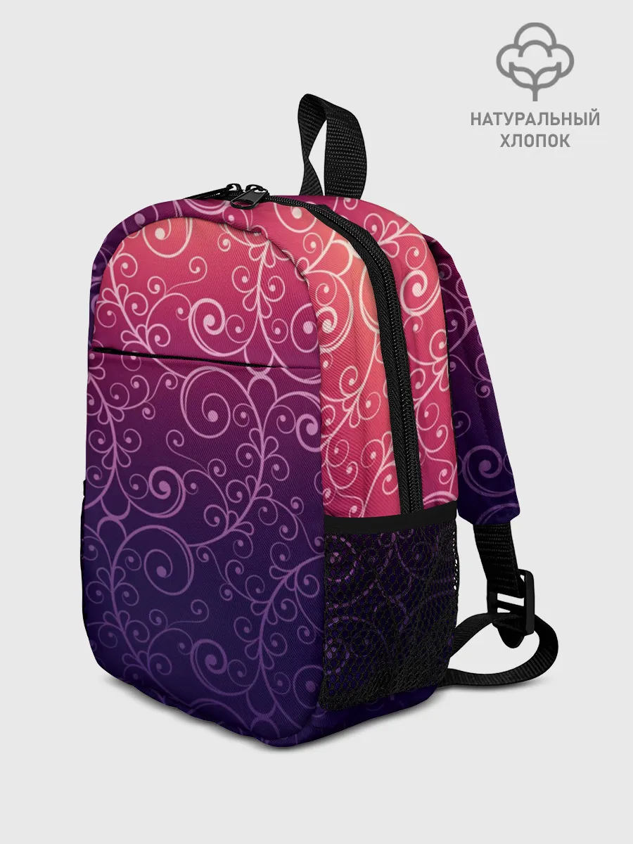 Рюкзак детский / Цветочный узор