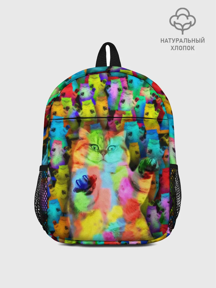 Рюкзак детский / Котики на дискотеке