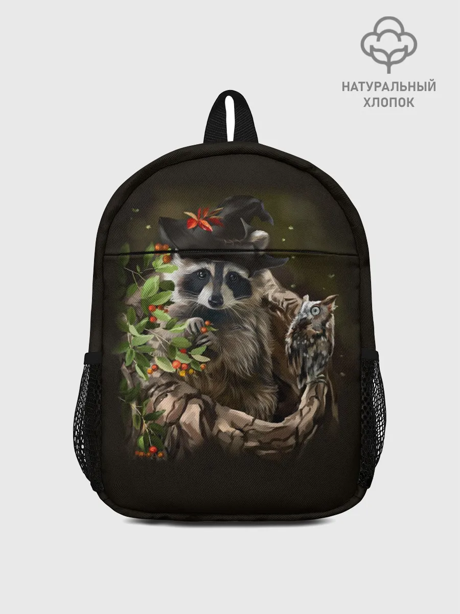 Рюкзак детский / Енот и сова