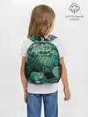 Рюкзак детский / кактусы с цветами реализм