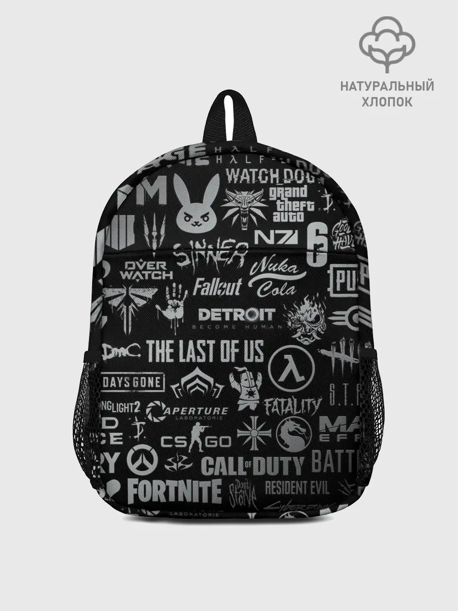 Рюкзак детский / ЛОГОТИПЫ ИГР / LOGO GAMES
