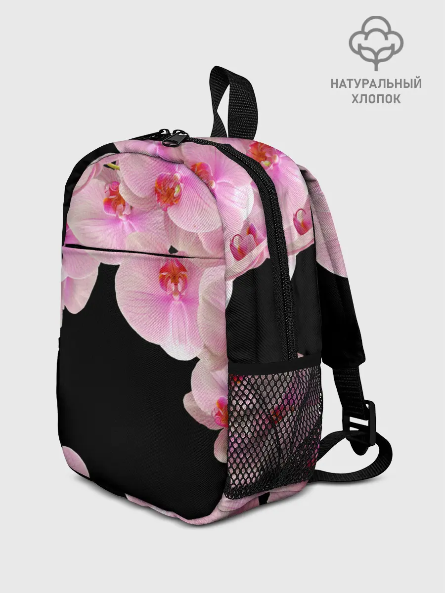 Рюкзак детский / Орхидеи в ночи