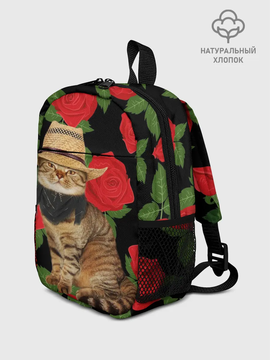 Рюкзак детский / Мачо Котик | Ковбой