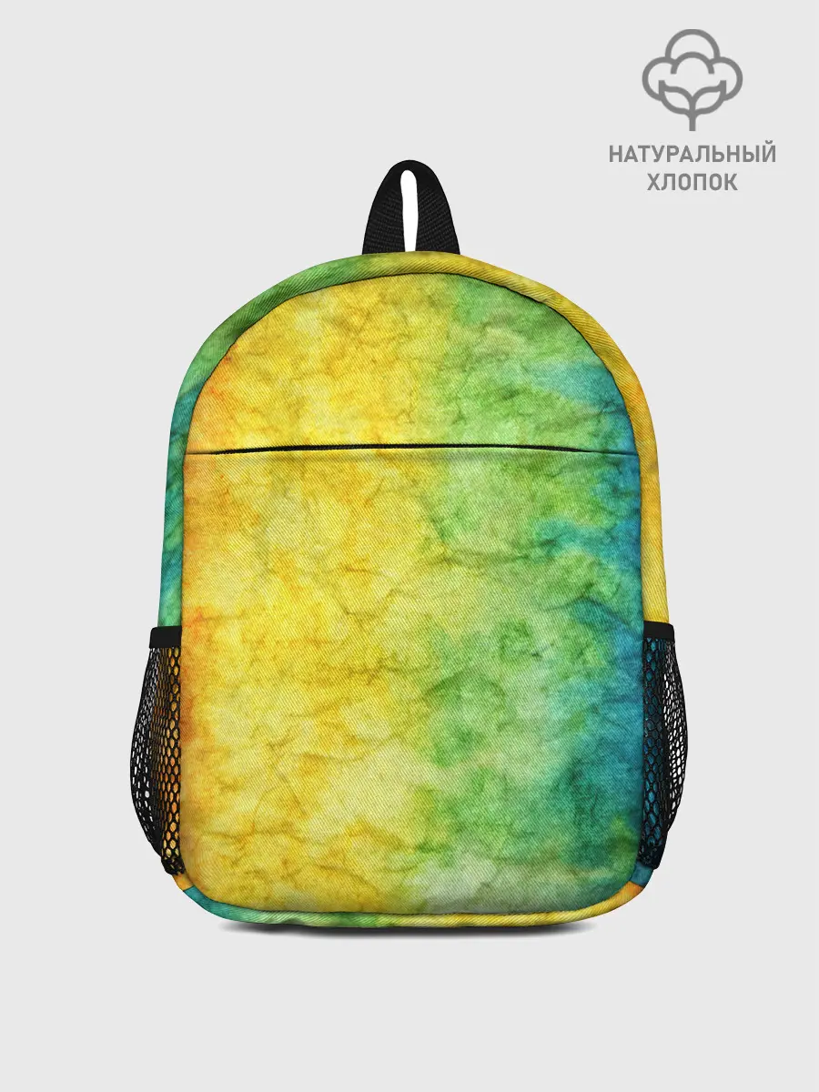 Рюкзак детский / разноцветный акварель градиент