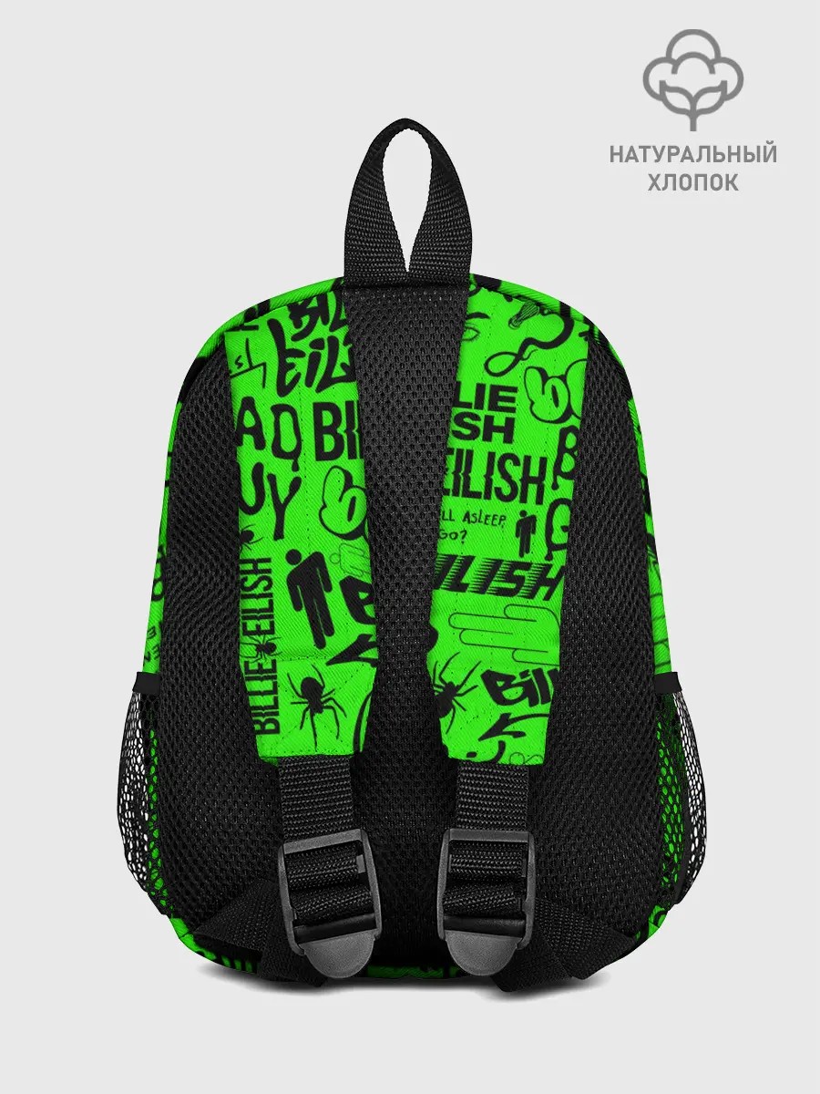 Рюкзак детский / BILLIE EILISH | БИЛЛИ АЙЛИШ LOGOBOMBING
