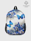 Рюкзак детский / Butterfly | Blue White