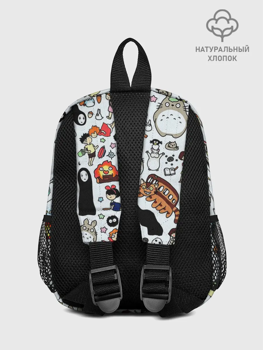 Рюкзак детский / Персонажи Миядзаки паттерн