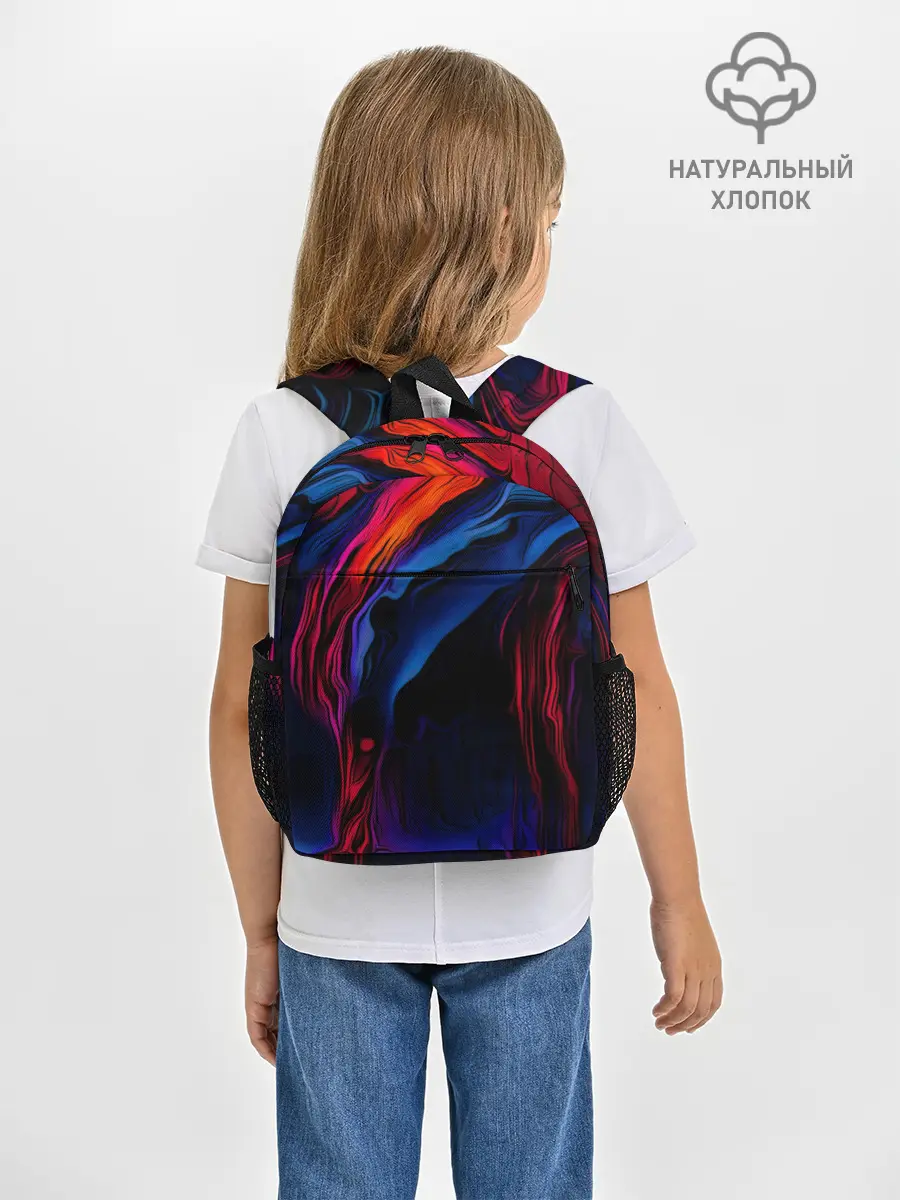 Рюкзак детский / Красочный абстракт