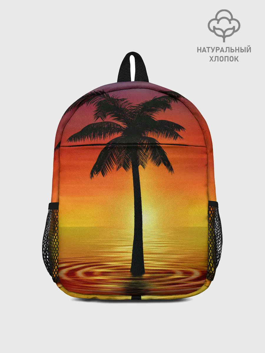Рюкзак детский / ТРОПИЧЕСКИЕ ПАЛЬМЫ.