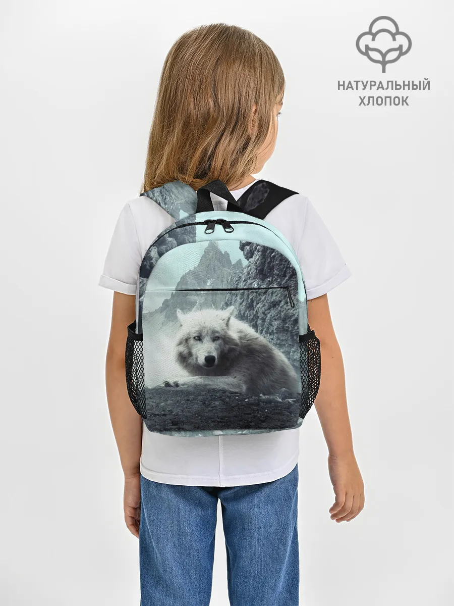 Рюкзак детский / Волк в горах