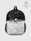 Рюкзак детский / CS GO BLACK WHITE GEOMETRY