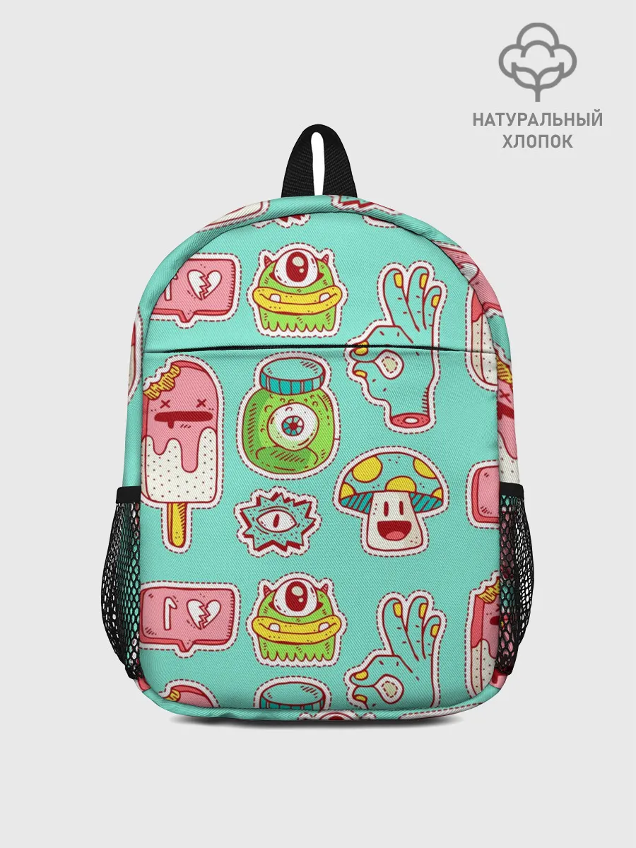 Рюкзак детский / Яркие монстрики