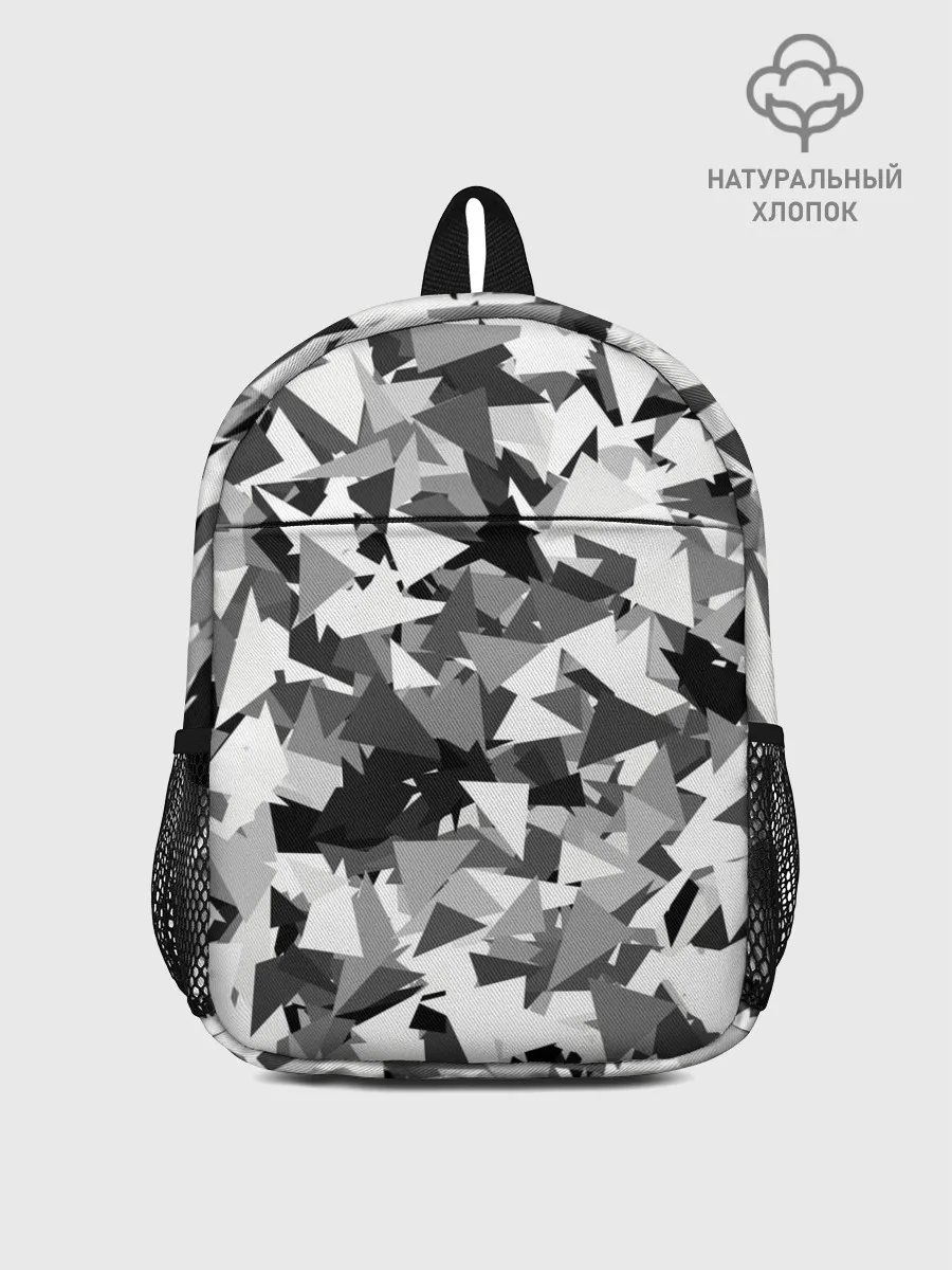 Рюкзак детский / Городской серый камуфляж
