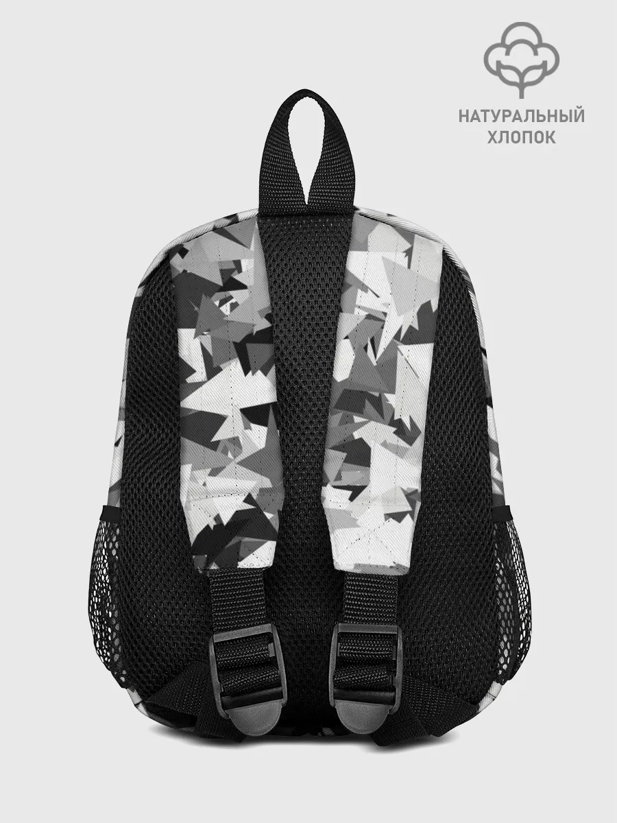 Рюкзак детский / Городской серый камуфляж
