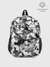 Рюкзак детский / Городской серый камуфляж