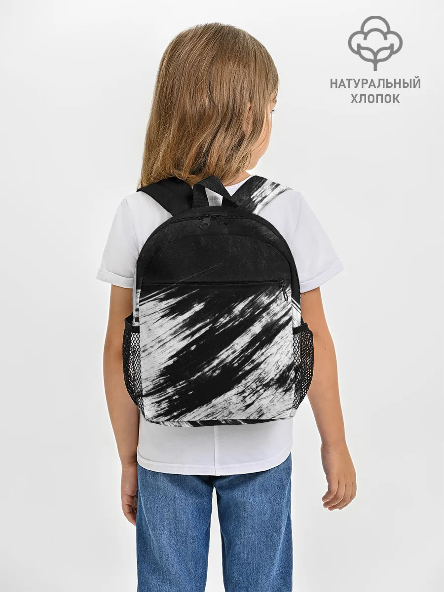 Рюкзак детский / abstraction black&white