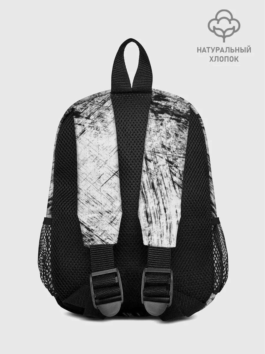 Рюкзак детский / Серые штрихи