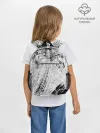 Рюкзак детский / Серые штрихи