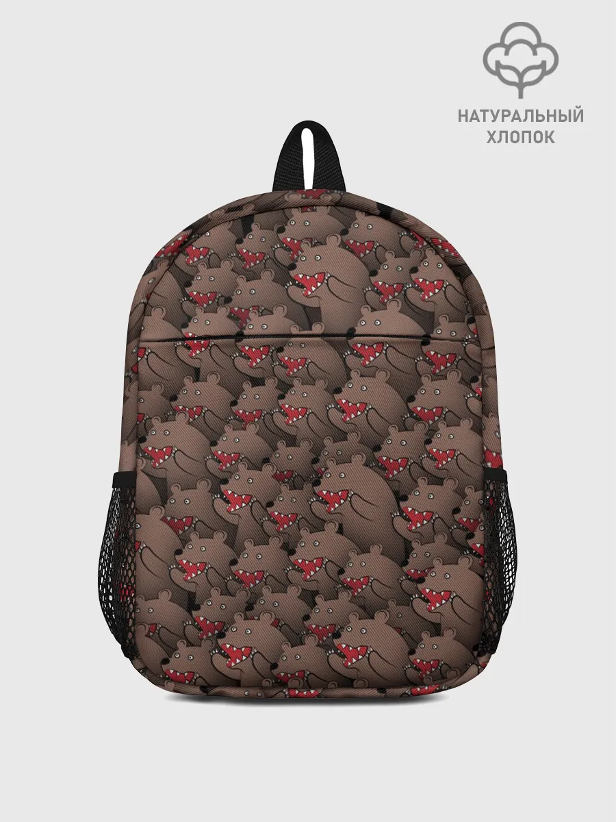 Рюкзак детский / Медведи мемы