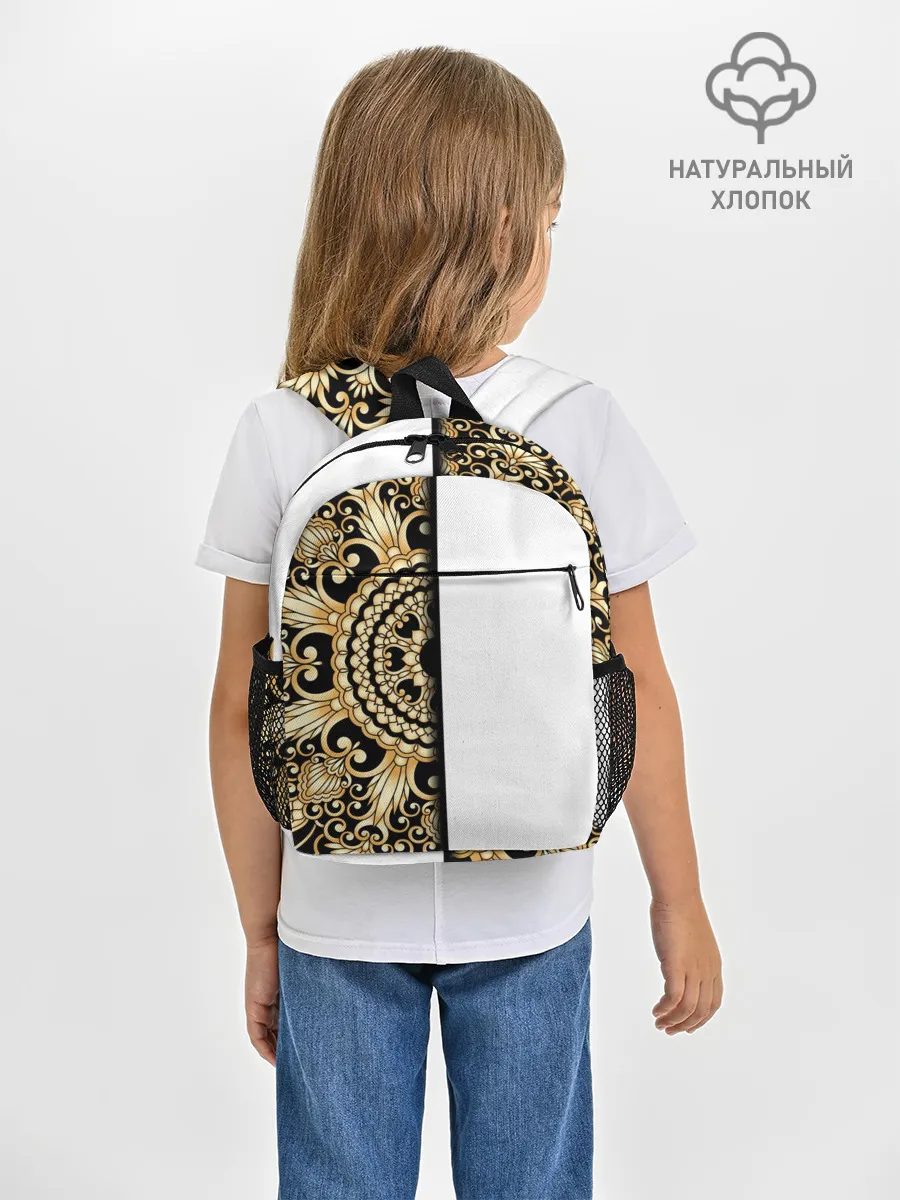 Рюкзак детский / Белое на черном
