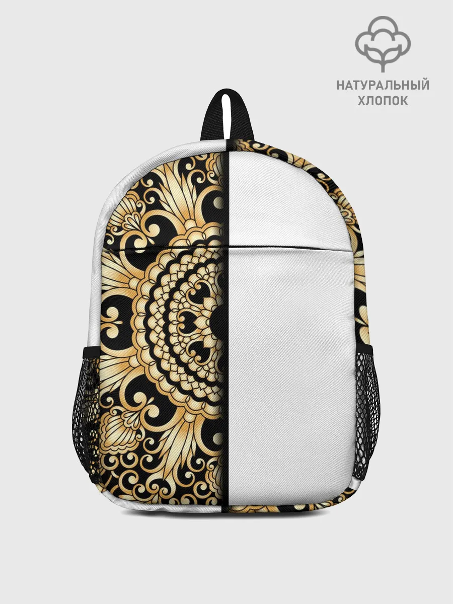 Рюкзак детский / Белое на черном