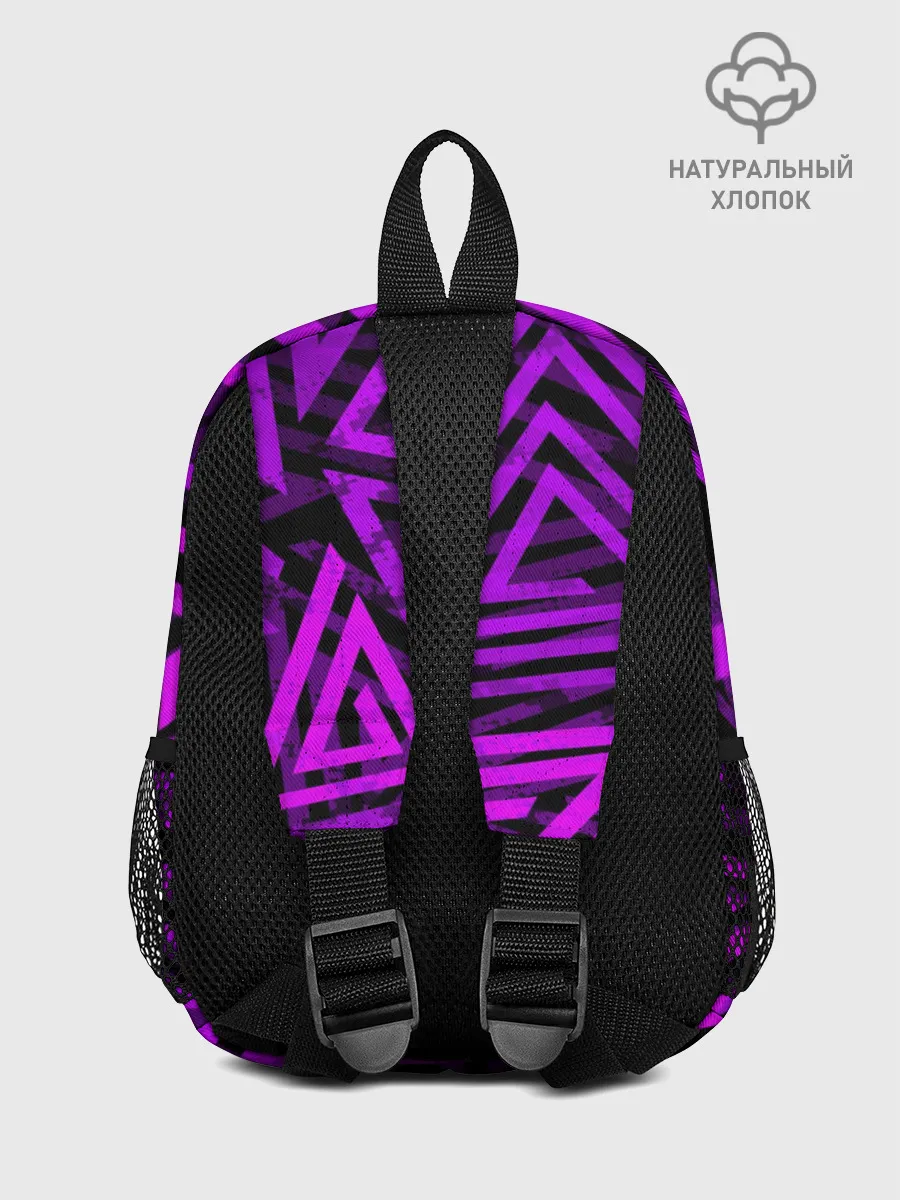 Рюкзак детский / Неоновая геометрия