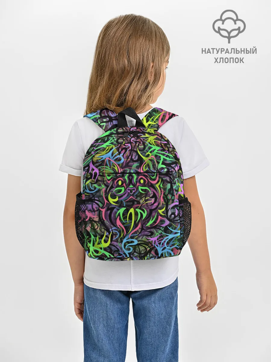 Рюкзак детский / Абстрактный кот
