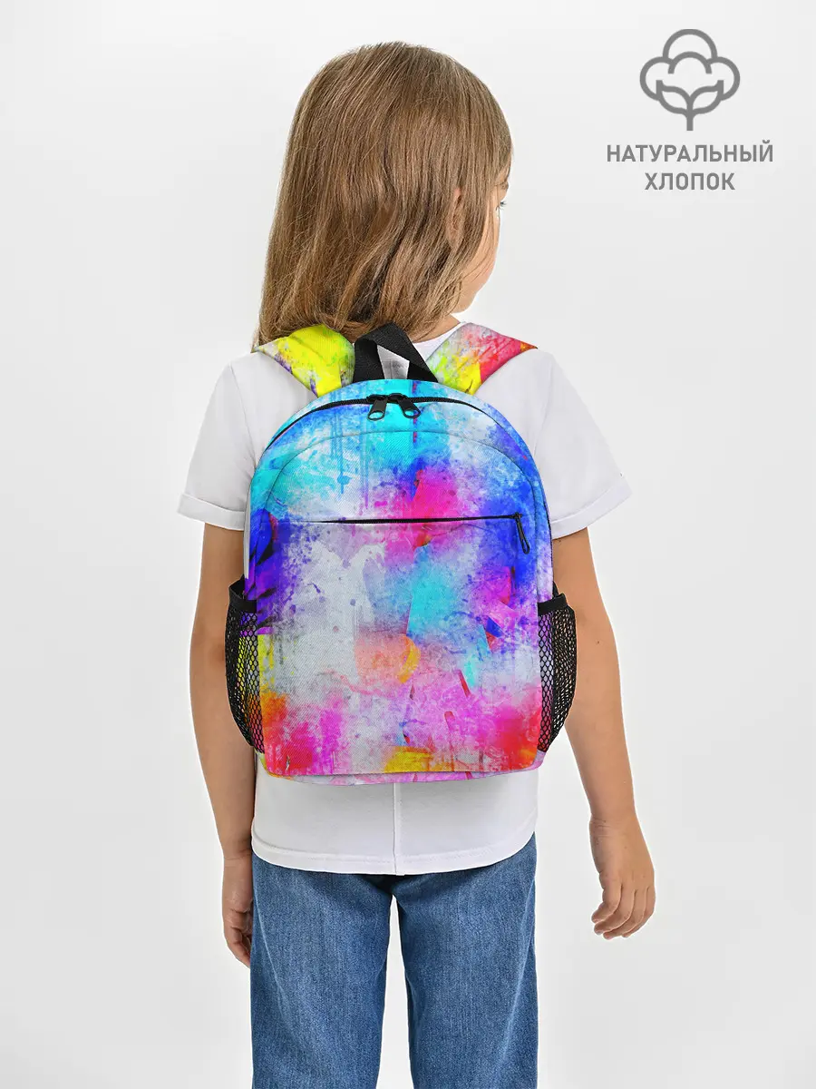 Рюкзак детский / НЕОНОВЫЕ ПОТЕРТОСТИ