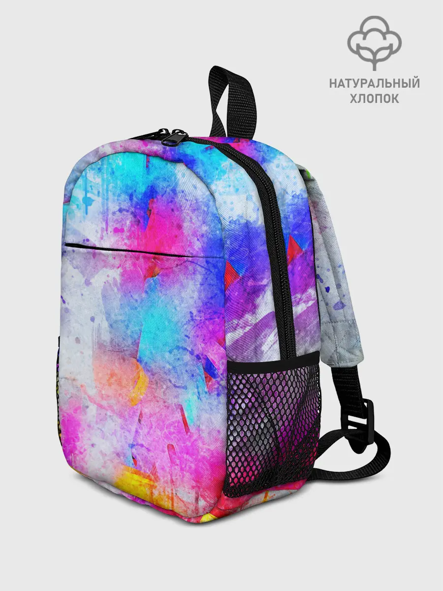 Рюкзак детский / НЕОНОВЫЕ ПОТЕРТОСТИ