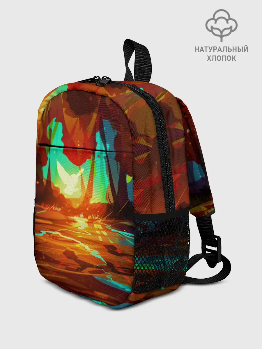 Рюкзак детский / Птица света в волшебном лесу