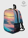 Рюкзак детский / Извилистая река закат природа