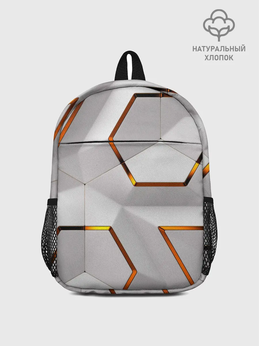 Рюкзак детский / 3D абстракция Iron