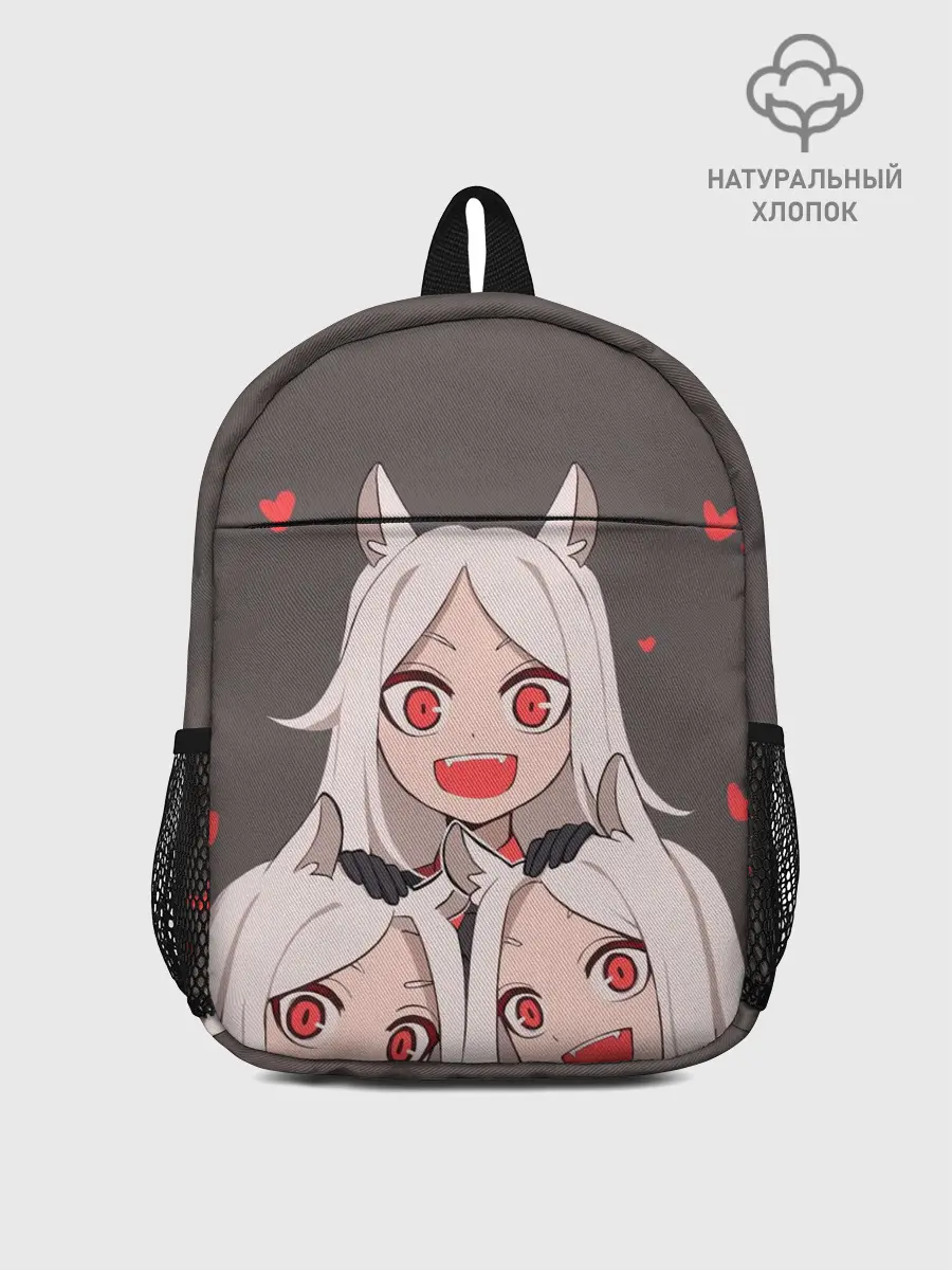 Рюкзак детский / Cerberus с сердечками Helltaker