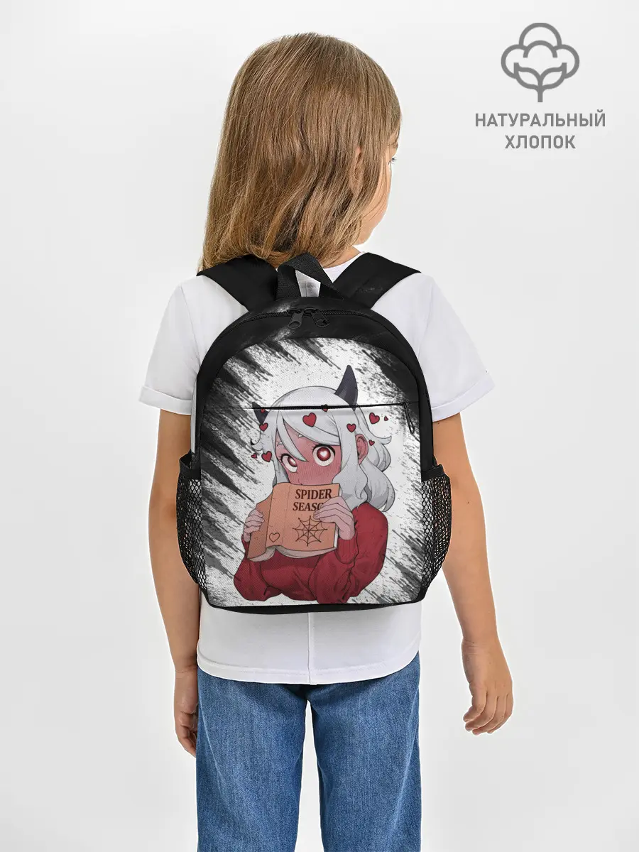 Рюкзак детский / Малина очерк Helltaker