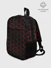 Рюкзак детский / 3D black & red