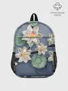 Рюкзак детский / 3D стеклянные цветы