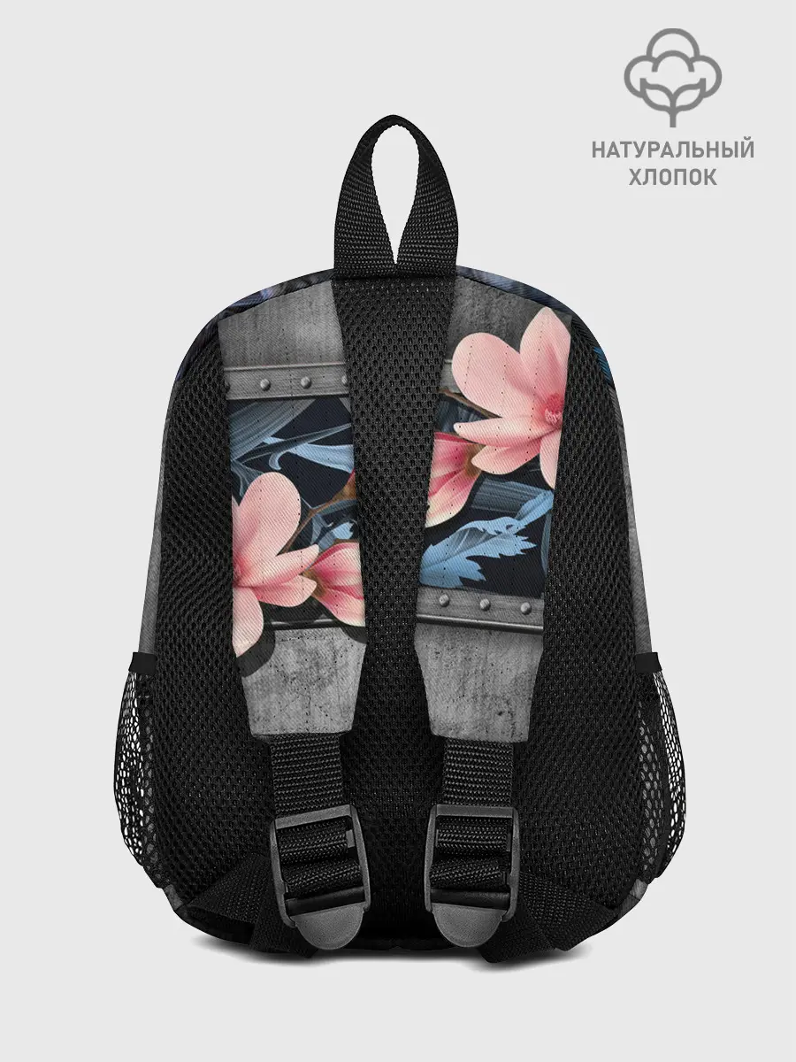 Рюкзак детский / Пантера и цветы