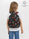 Рюкзак детский / Красные цветы