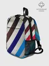 Рюкзак детский / Косые линии полосы крупные