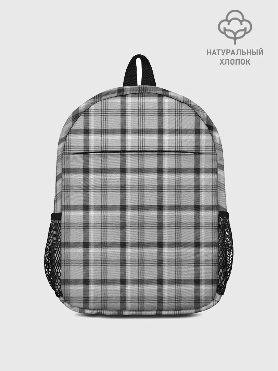 Рюкзак детский / Черная клеточка