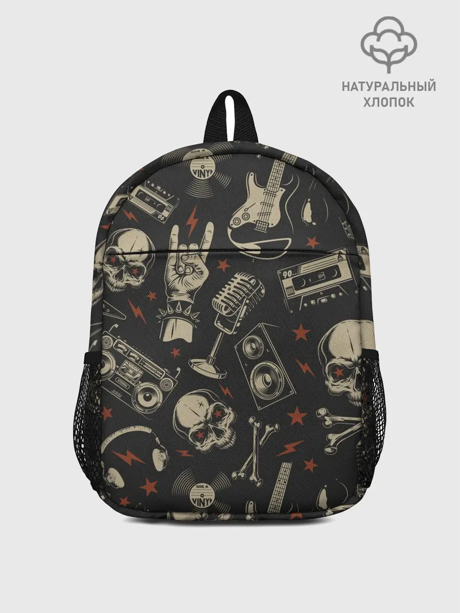 Рюкзак детский / Spotify Рок Черепа