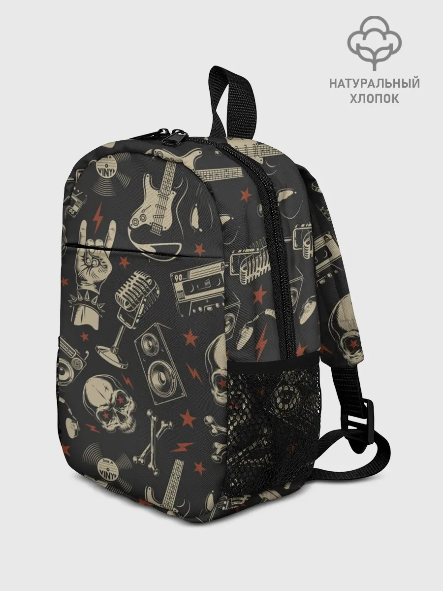 Рюкзак детский / Spotify Рок Черепа