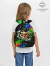 Рюкзак детский / Врывающийся Монки. Радужный фон