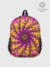 Рюкзак детский / НЕОНОВЫЙ РОЗОВЫЙ ФРАКТАЛ